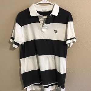Abercrombie & Fitch Striped Polo Shirt
